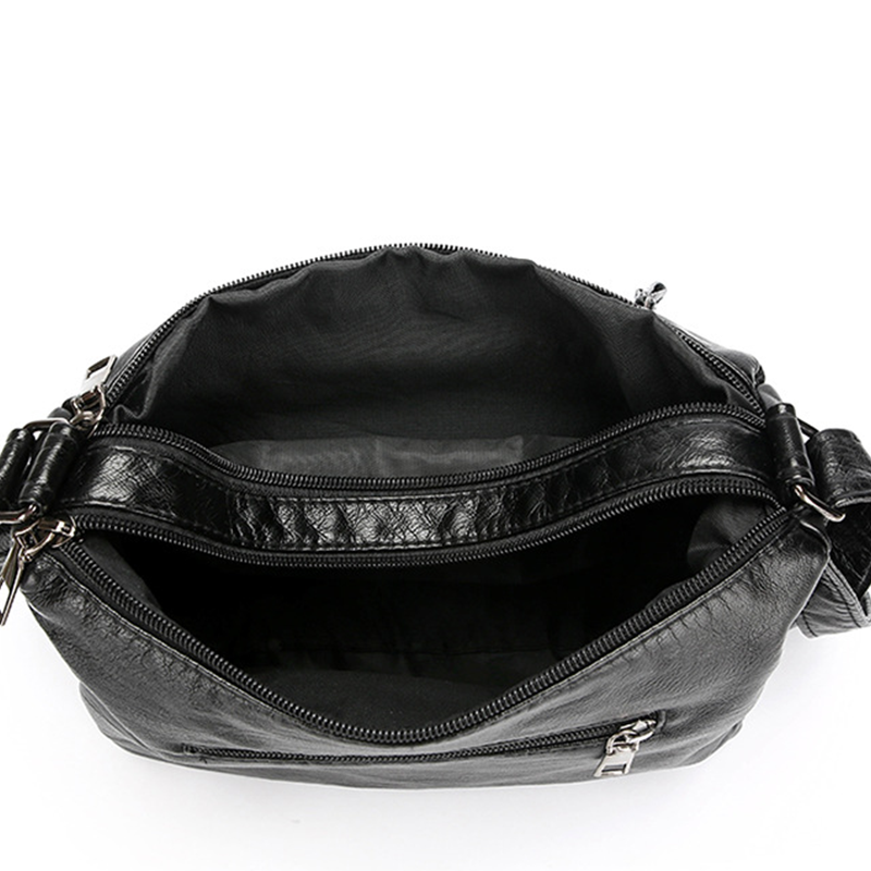 Bolso bandolera de mujer con múltiples compartimentos 11