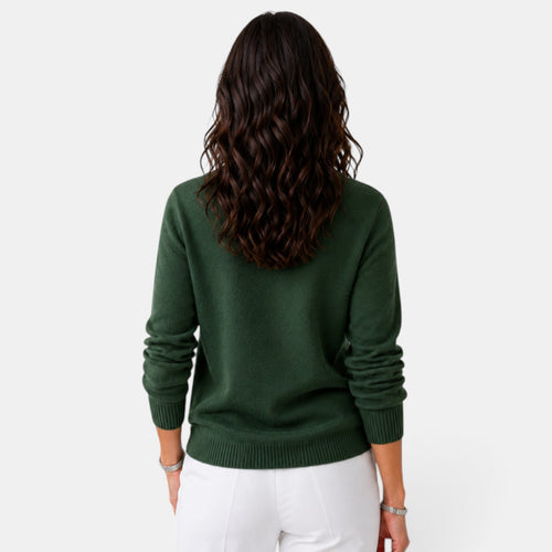 Cárdigan de punto mujer largo con botones y cuello camisero 6