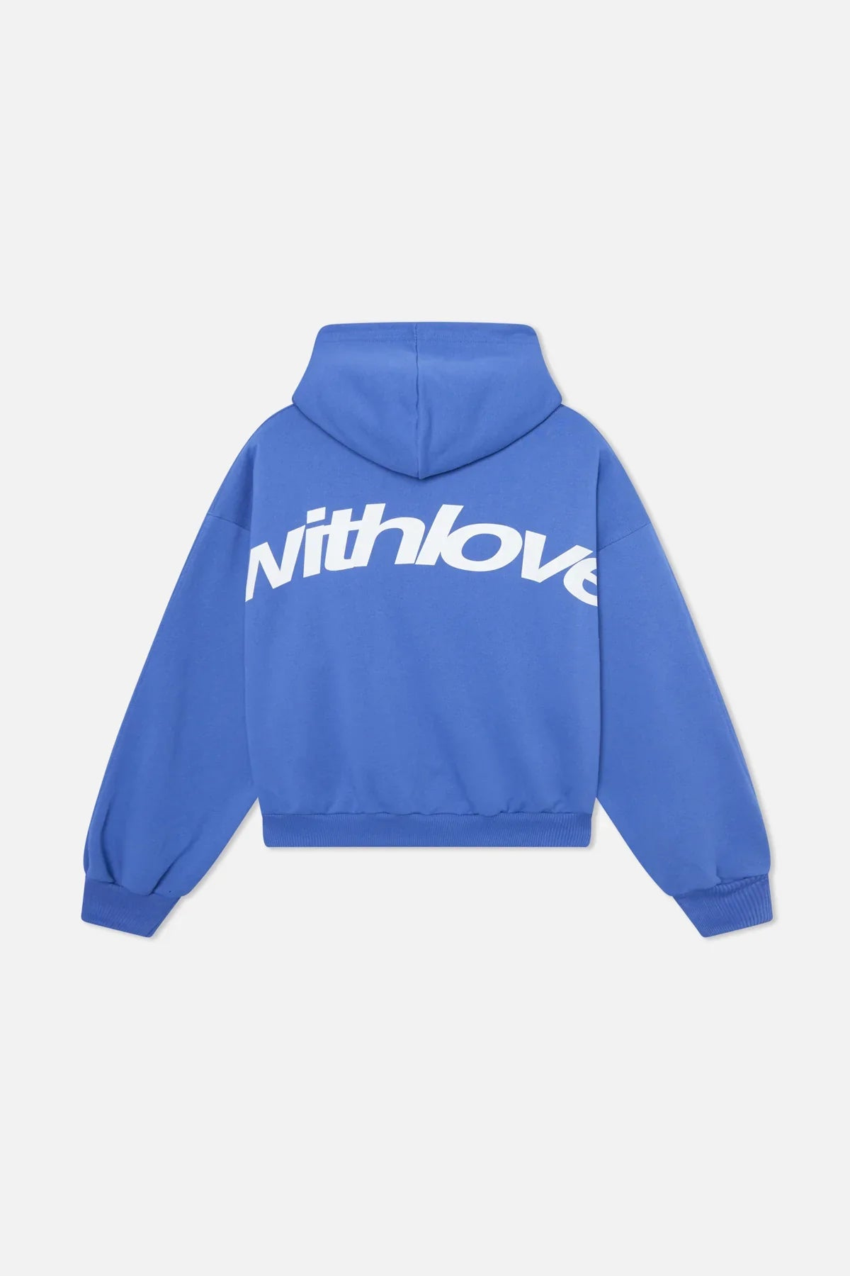 Sudadera mujer con capucha oversize y estampado en la espalda 1