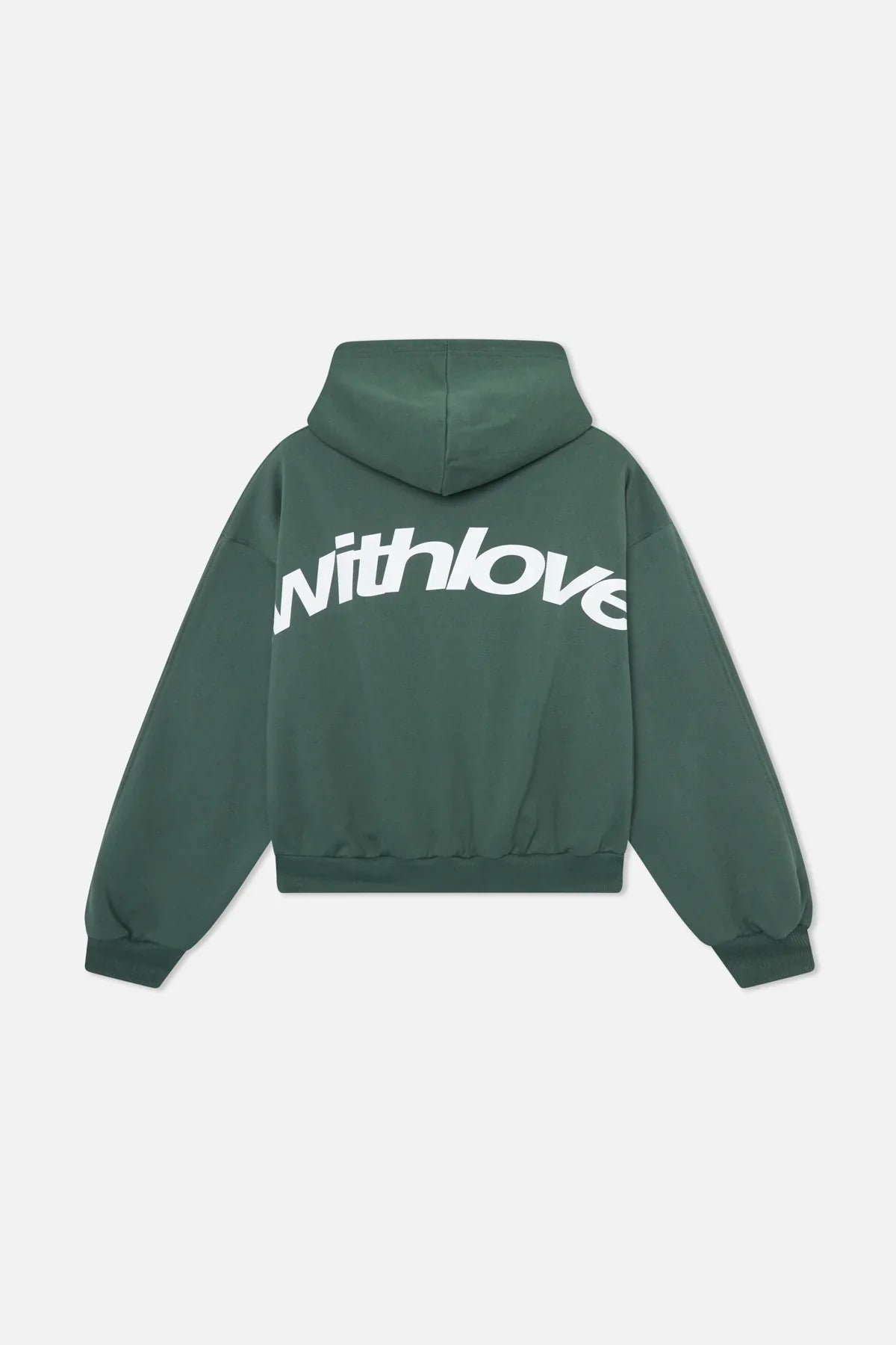 Sudadera mujer con capucha oversize y estampado en la espalda 2