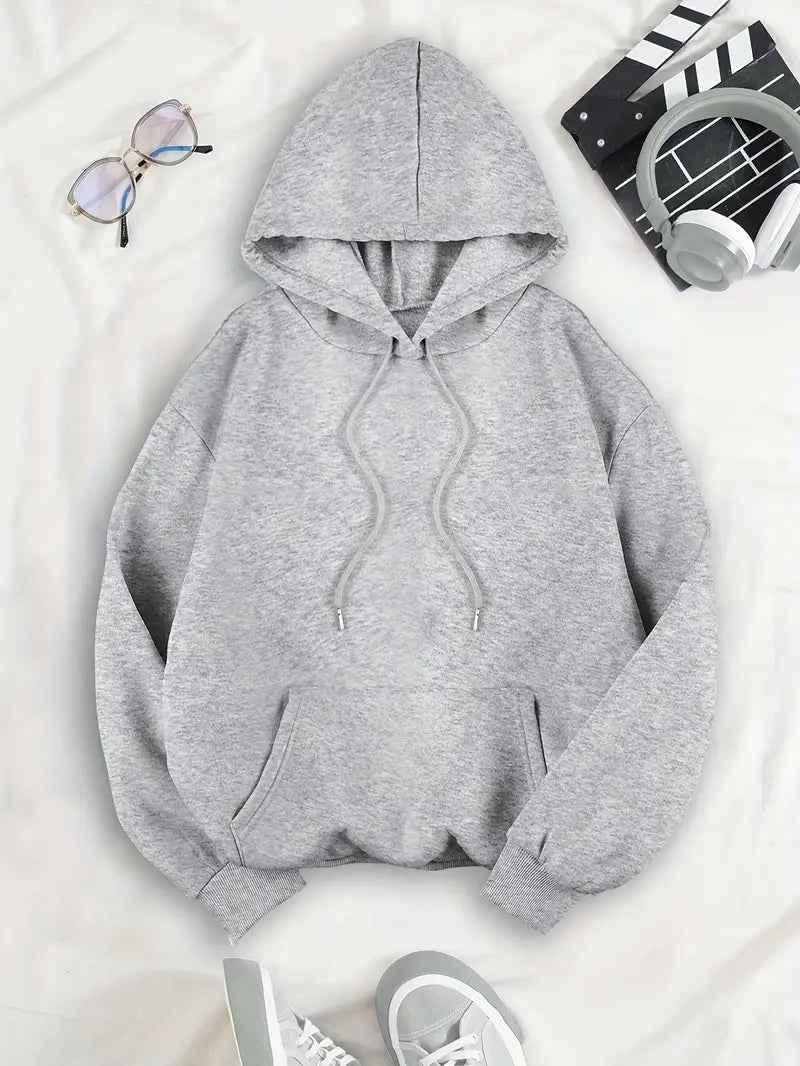 Sudadera mujer con capucha oversize y estrella de leopardo 4